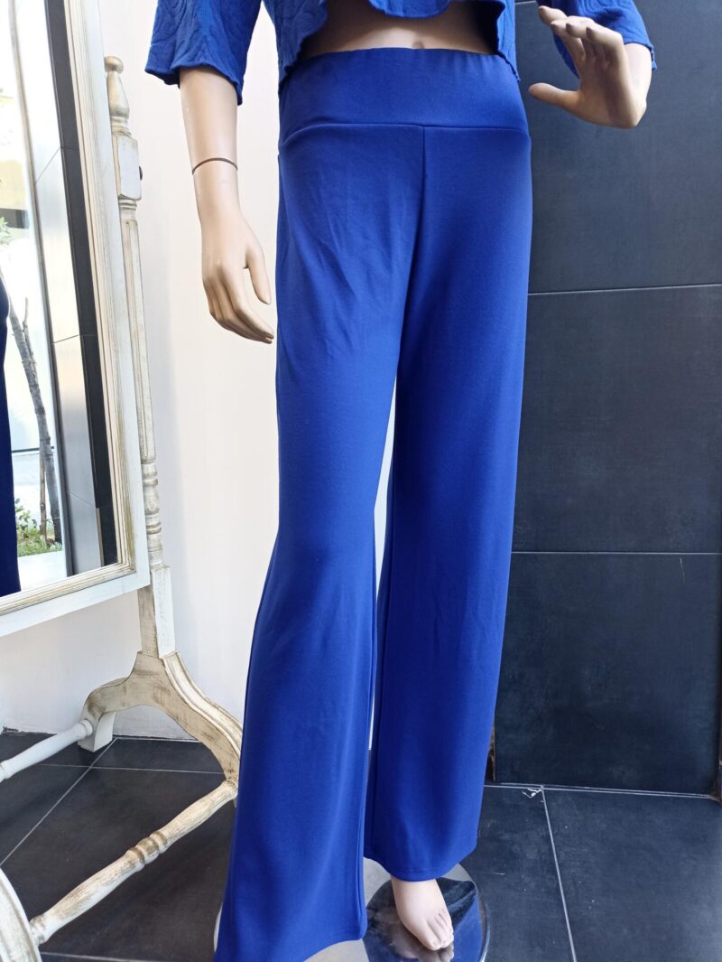 Παντελόνα Μπλε Ηλεκτρίκ Χειροποίητη