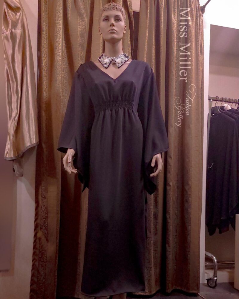 Μαύρο Μπόχο Φόρεμα. M-I,L-XL,2XL
