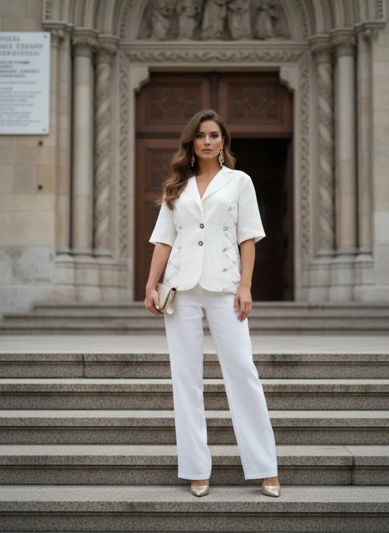 Κοστούμι Εκρού